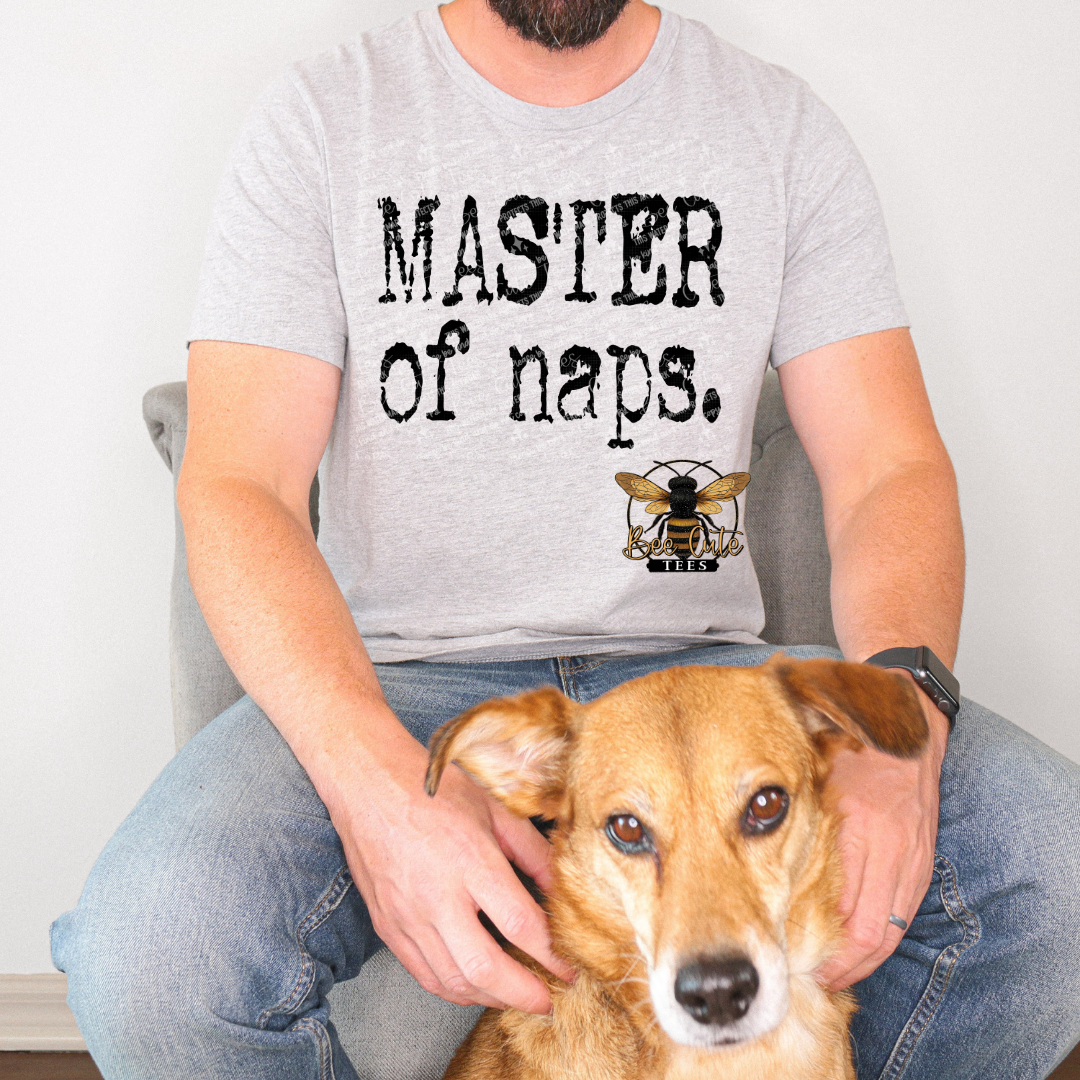 Master Of Naps Typography