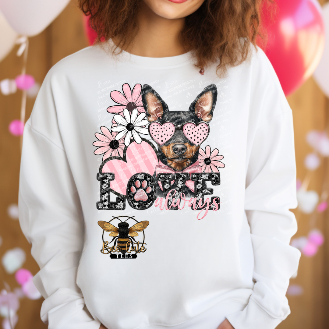 Miniature Pinscher Love Always