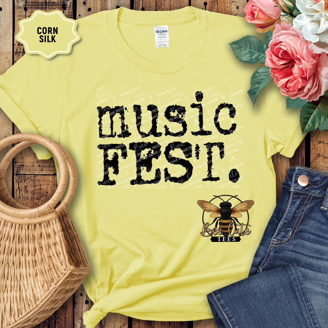 Music Fest Typography