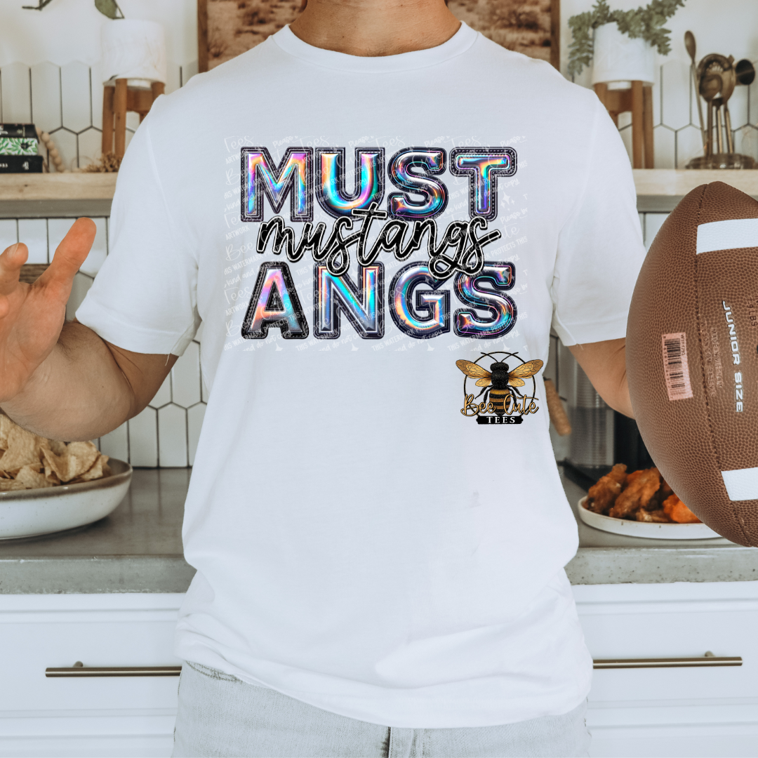 Mustangs Holographic