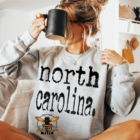 North Carolina Typography