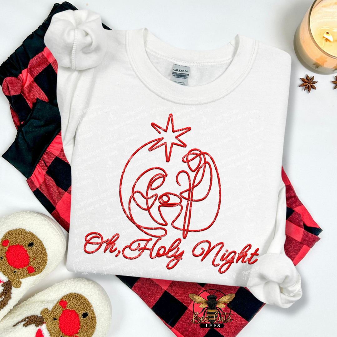 Oh Holy Night Red