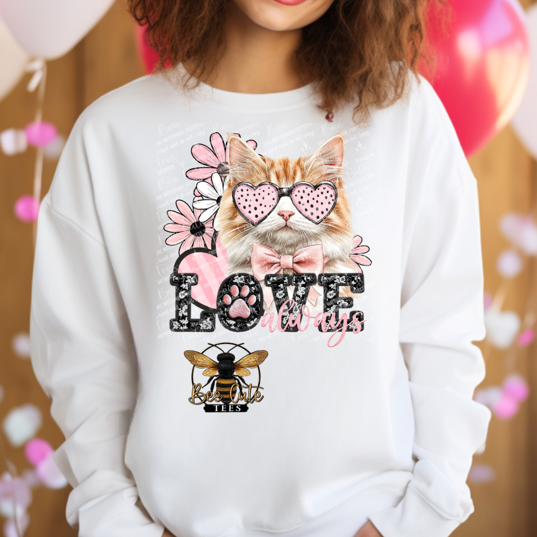 Orange and White Love Always