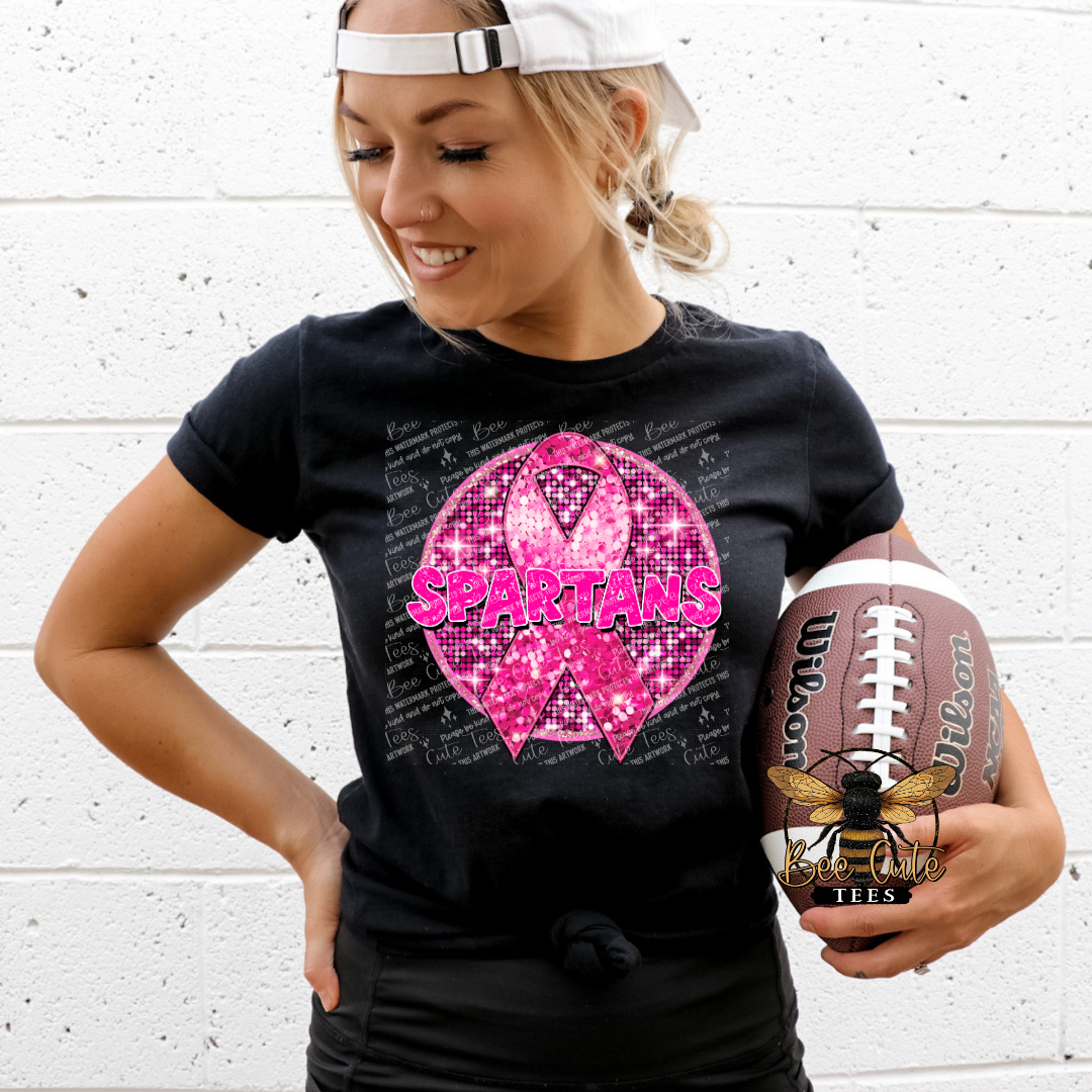 Pink Ribbon Spartans