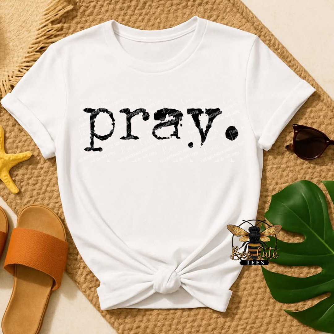 Pray Typography