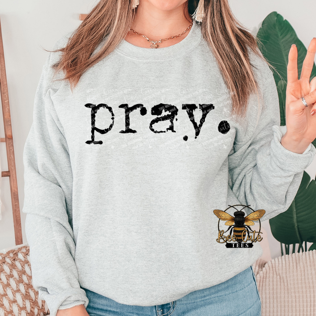 Pray Typography