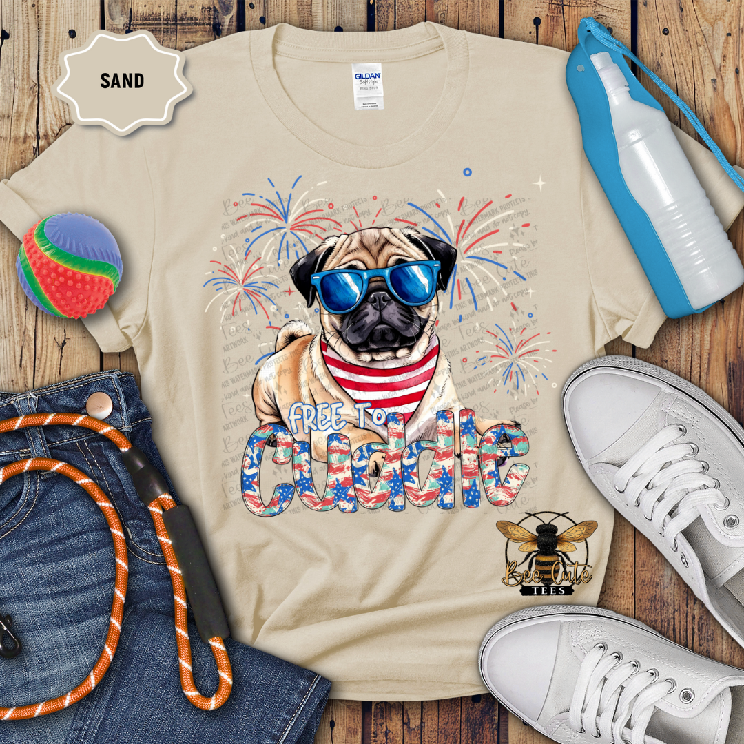 Free To Cuddle Pug