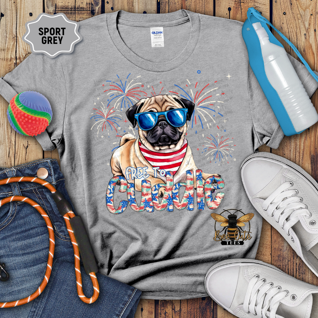 Free To Cuddle Pug