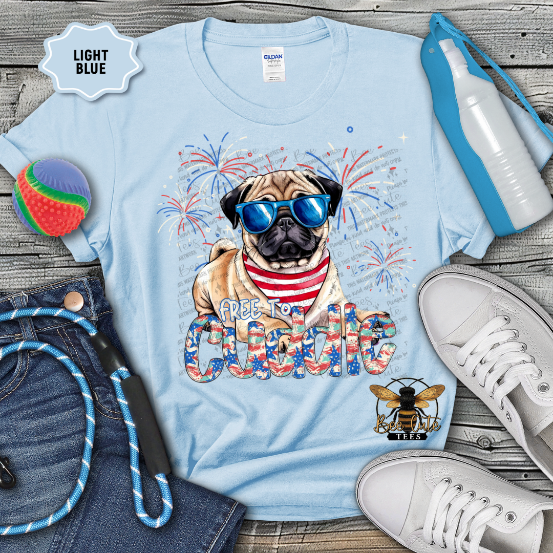 Free To Cuddle Pug