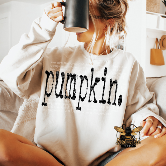Pumpkin Typography