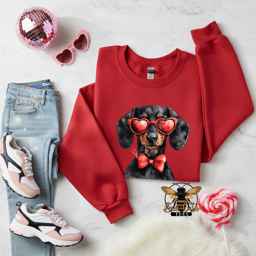 Red Sunnies Dachshund