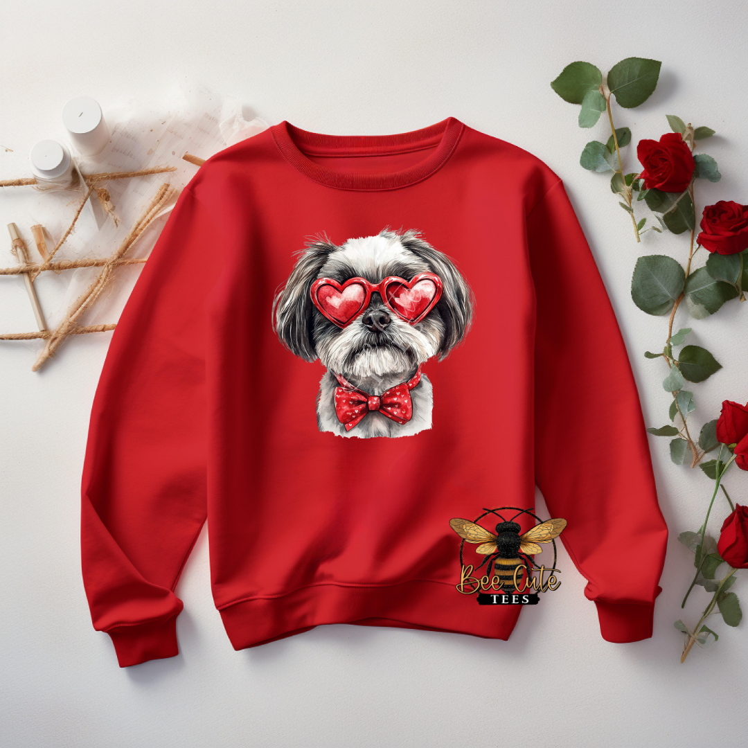Red Sunnies Shih Tzu