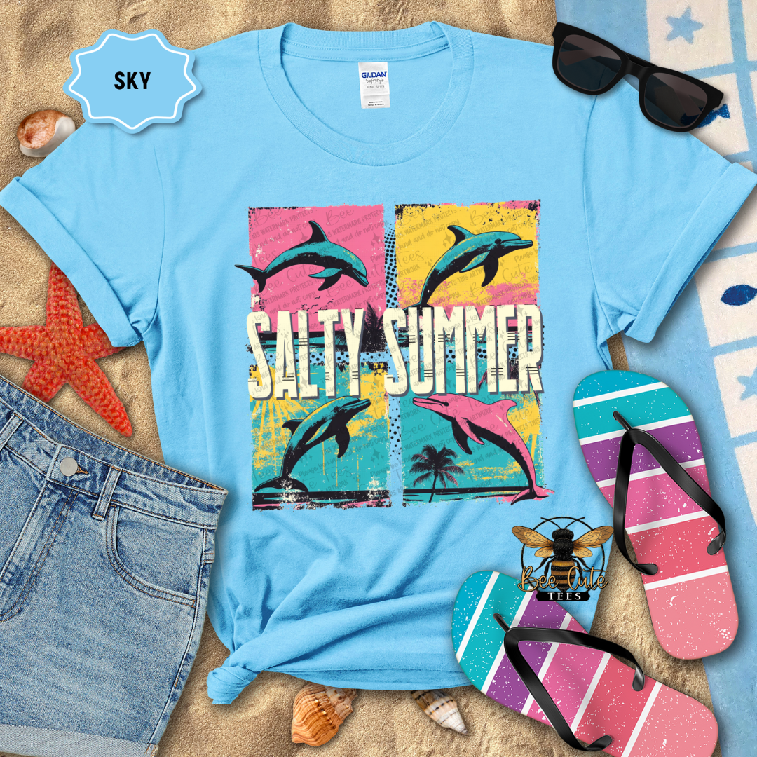Salty Summer Dolphins
