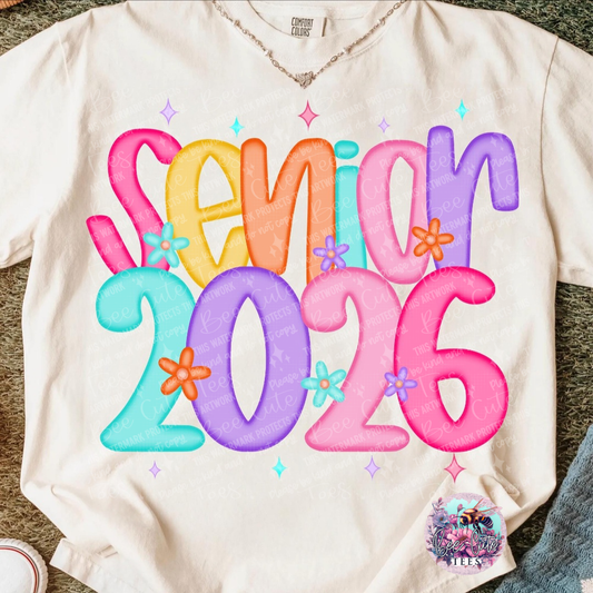 Senior 2026 Colorful