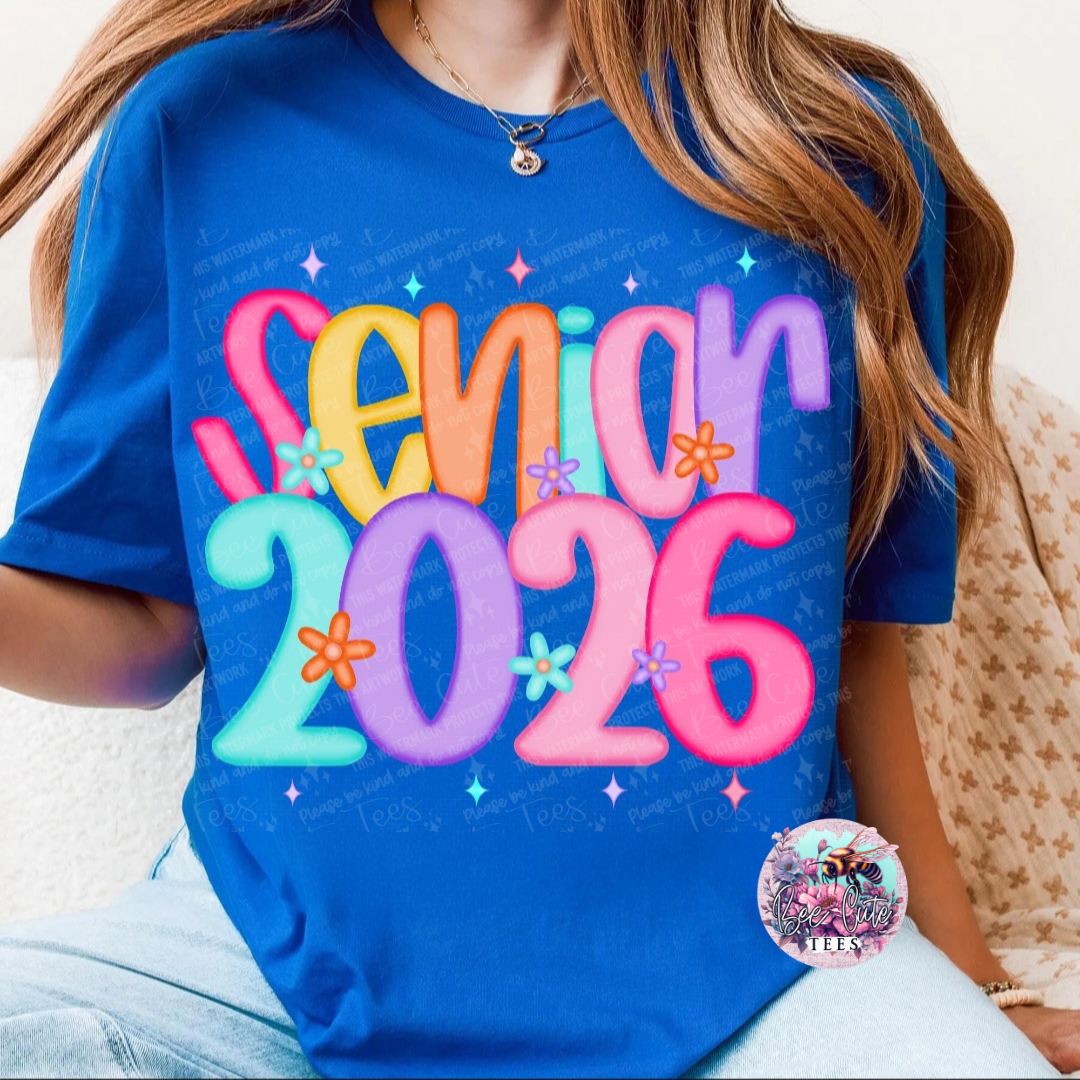 Senior 2026 Colorful
