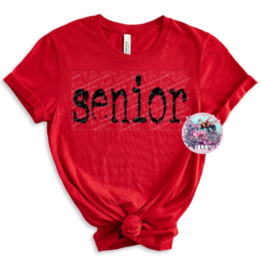 Senior Typography