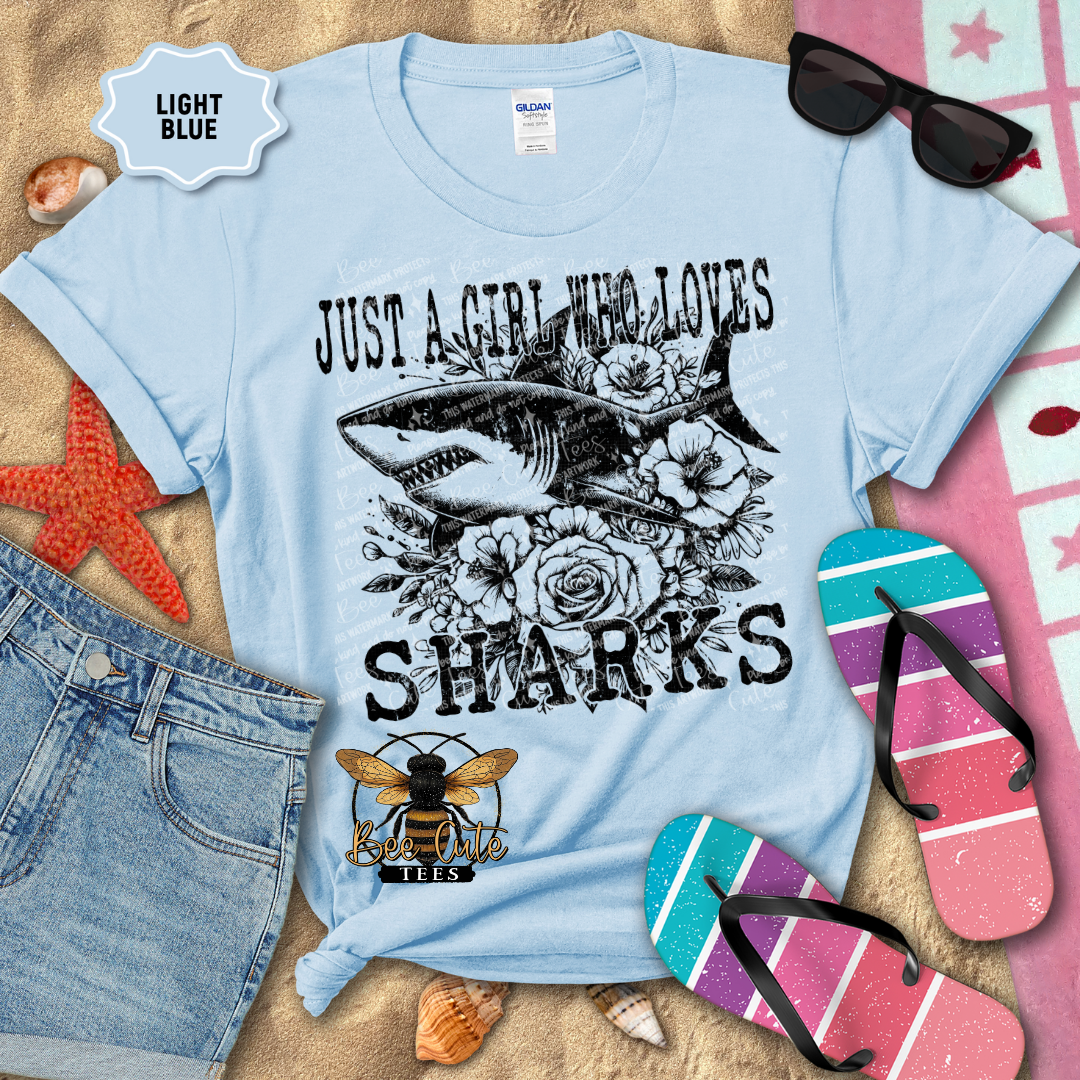 Just A Girl Who Loves Sharks