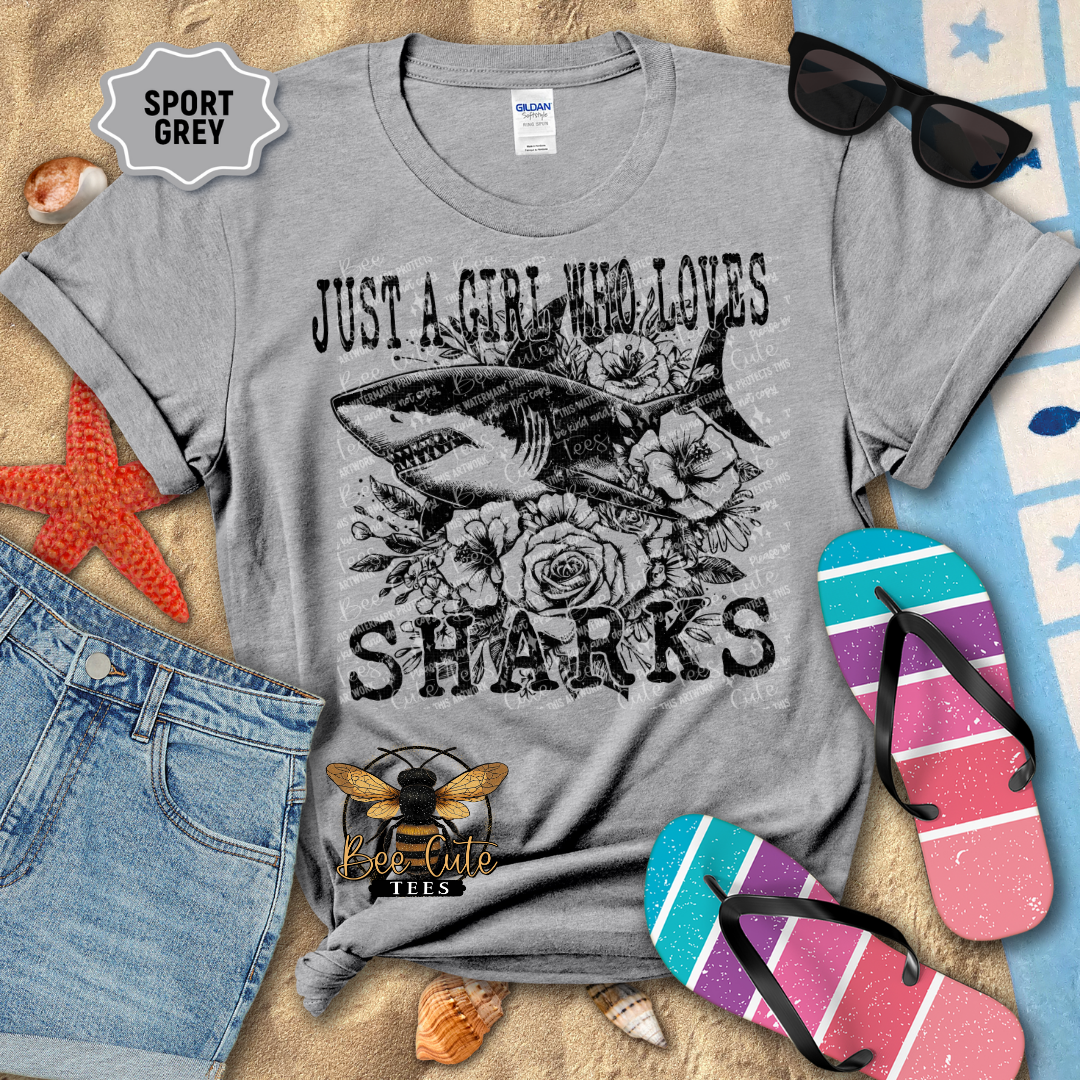 Just A Girl Who Loves Sharks