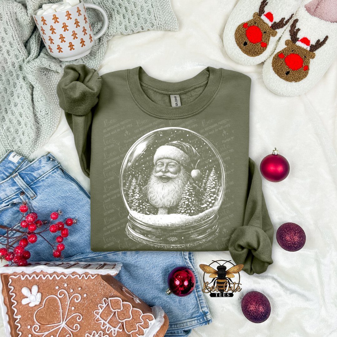 Snow Globe Santa