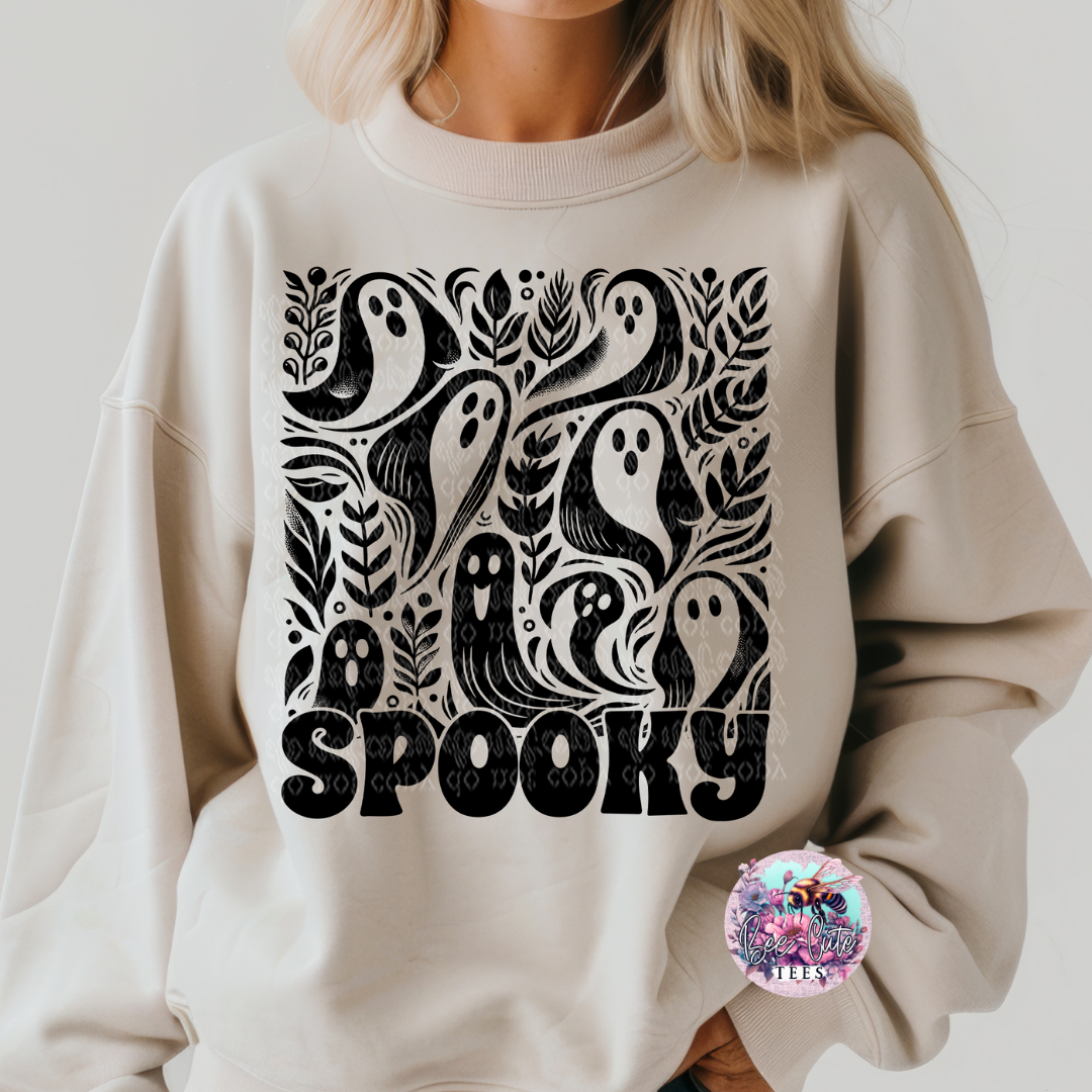 Spooky Wavy Ghosts