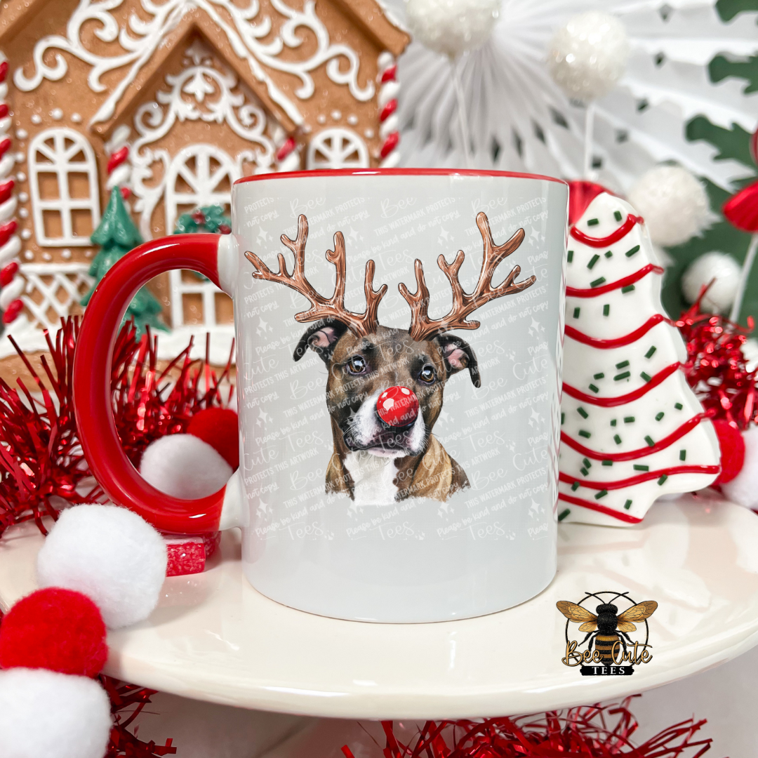 Staffordshire Terrier Christmas Mug