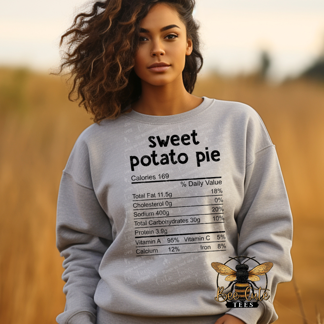 Sweet Potato Pie Nutritional Facts