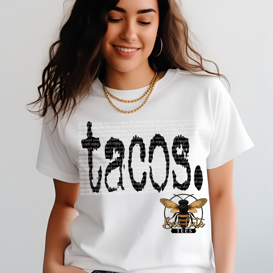 Tacos Typography