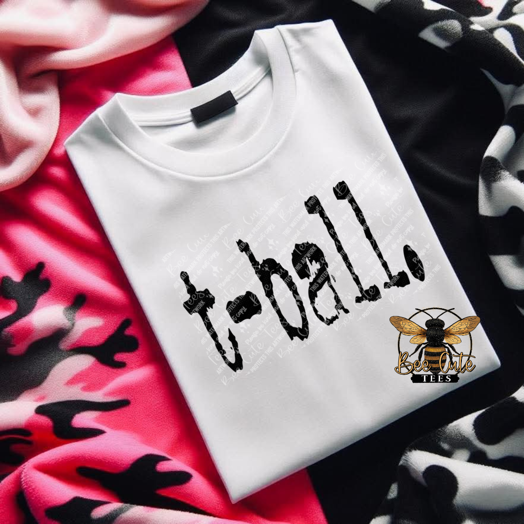 T-Ball Typography