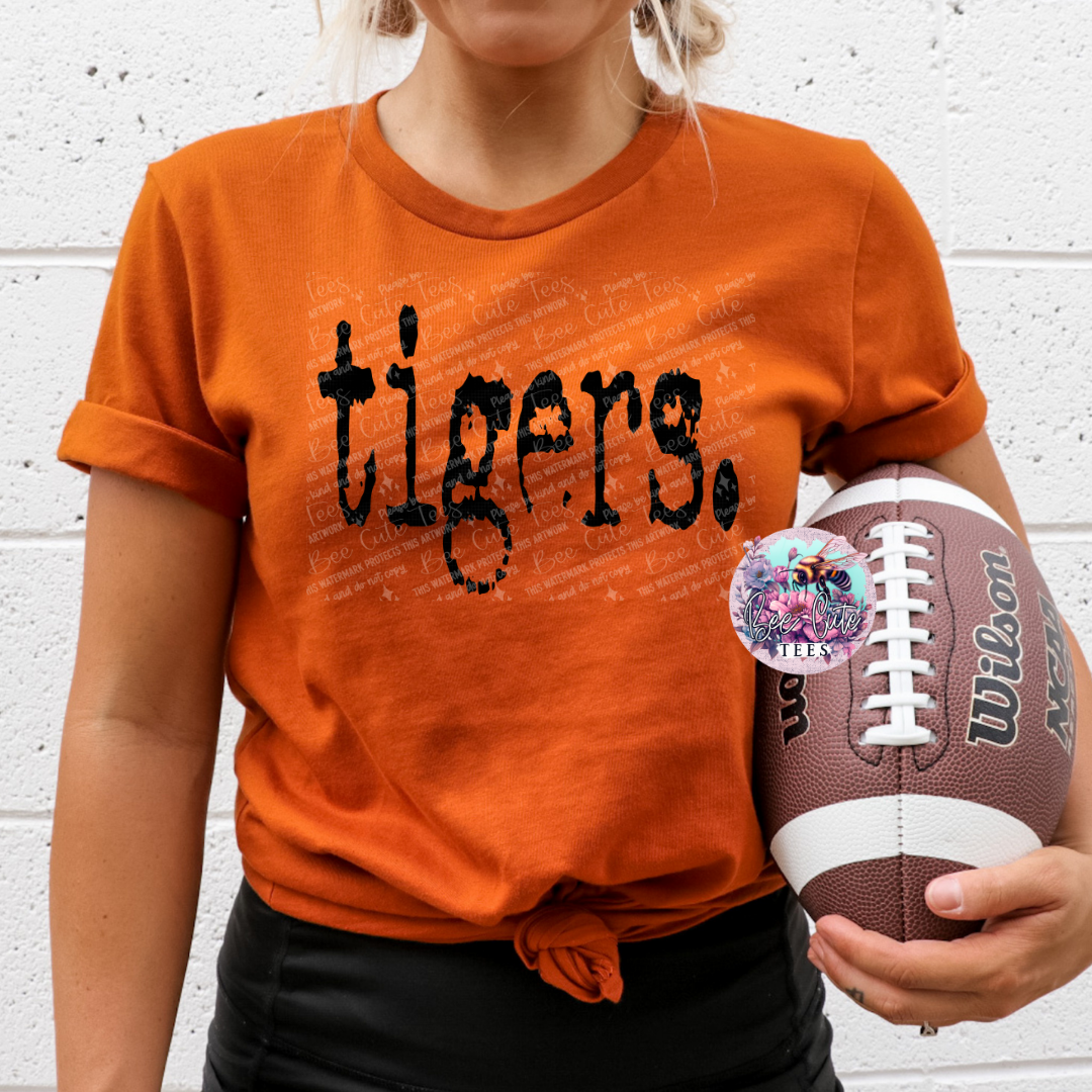 Tigers Typography