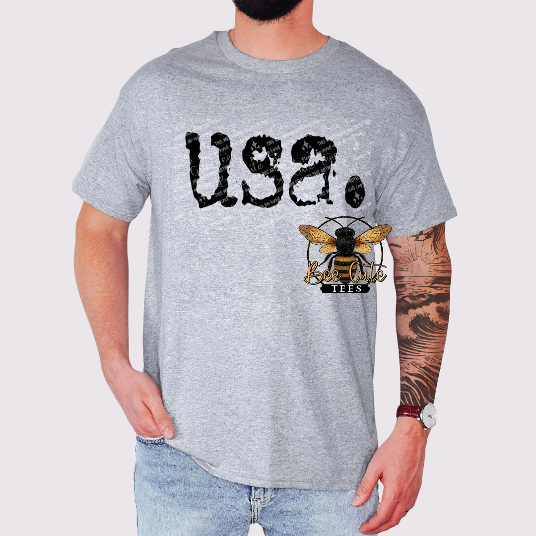 USA Typography