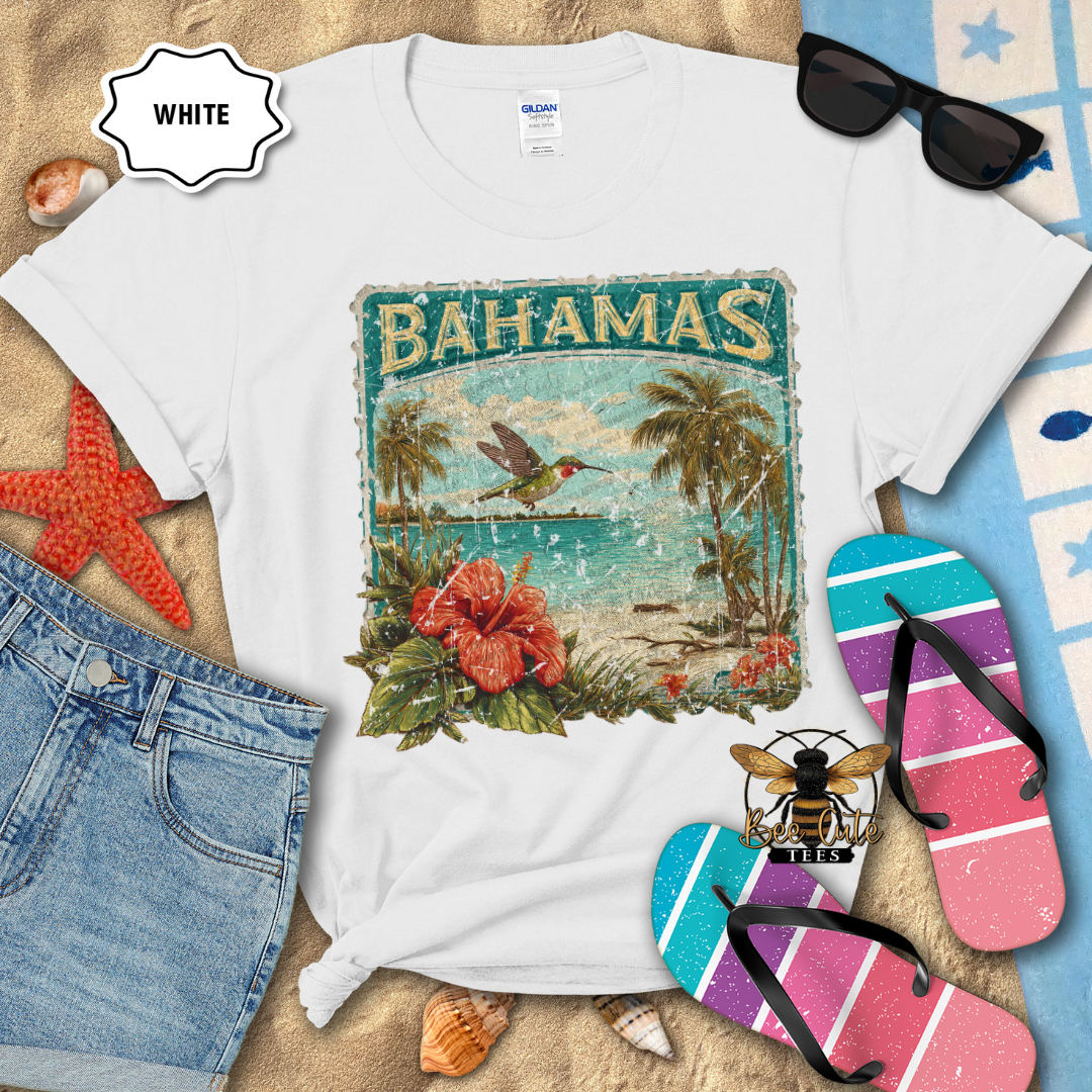 Vintage Bahamas Stamp