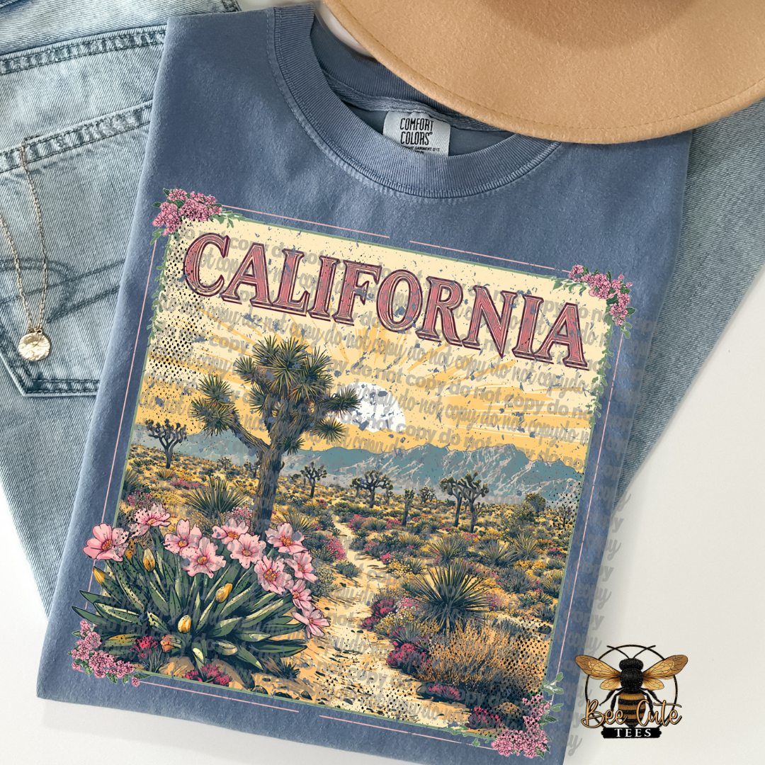 Vintage California Stamp
