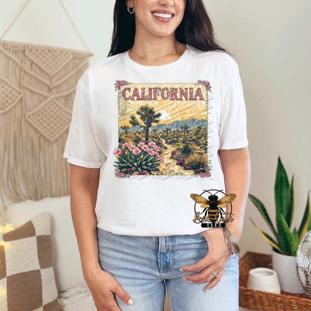 Vintage California Stamp