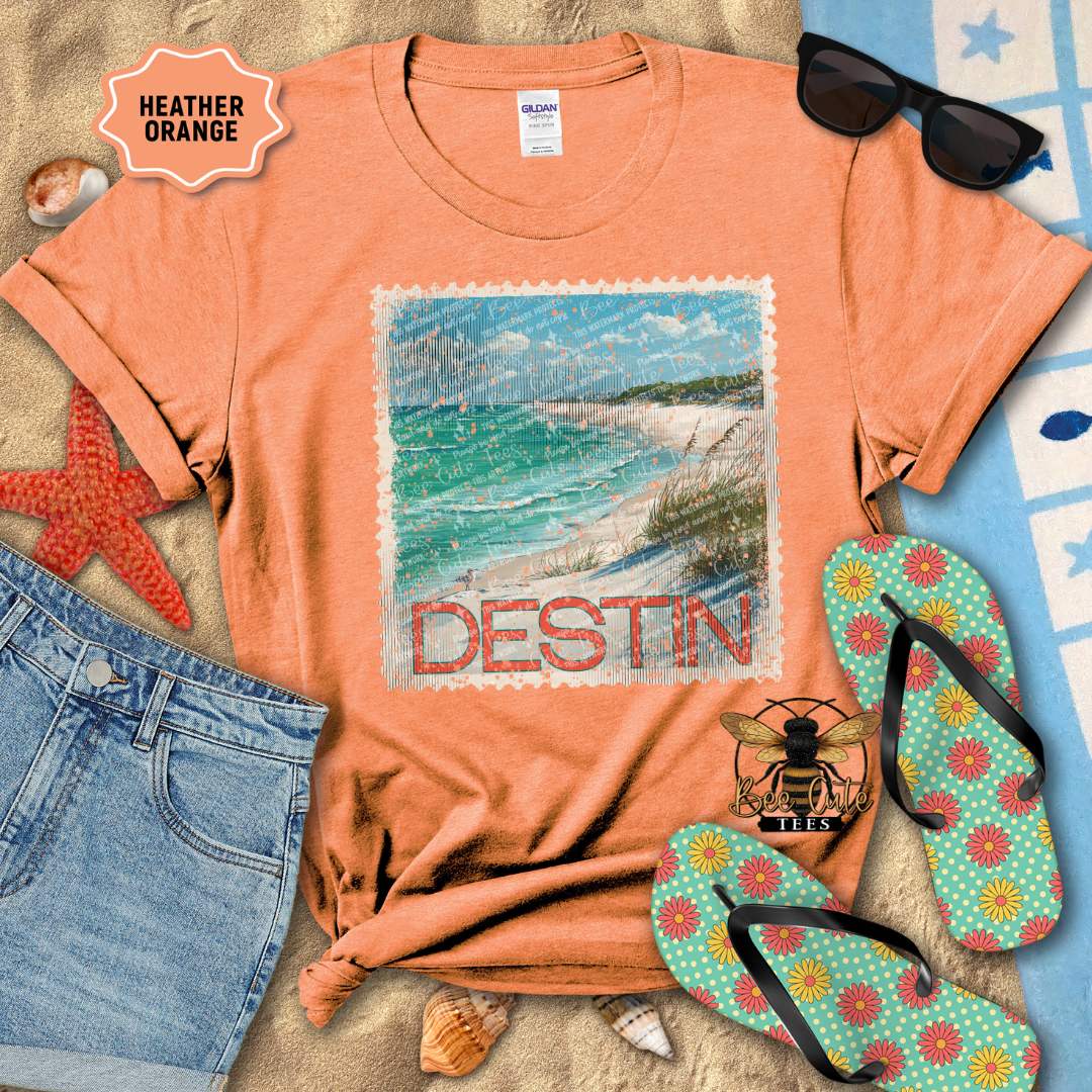 Vintage Destin Stamp