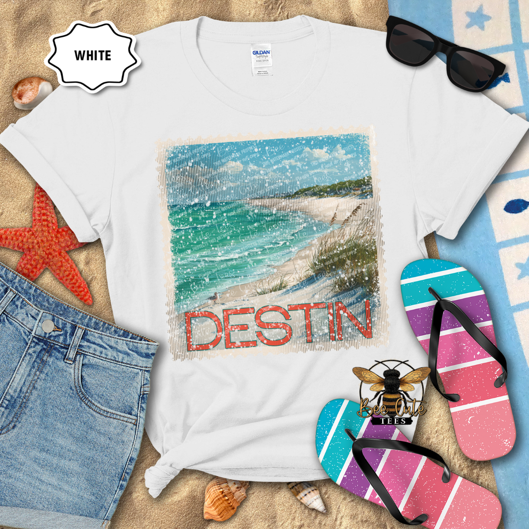 Vintage Destin Stamp