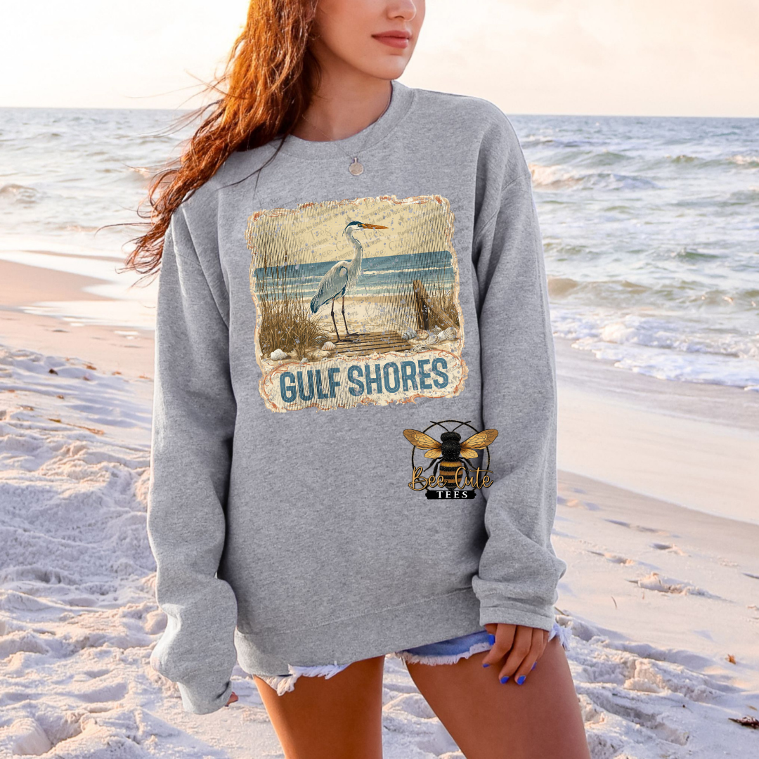 Vintage Gulf Shores Stamp