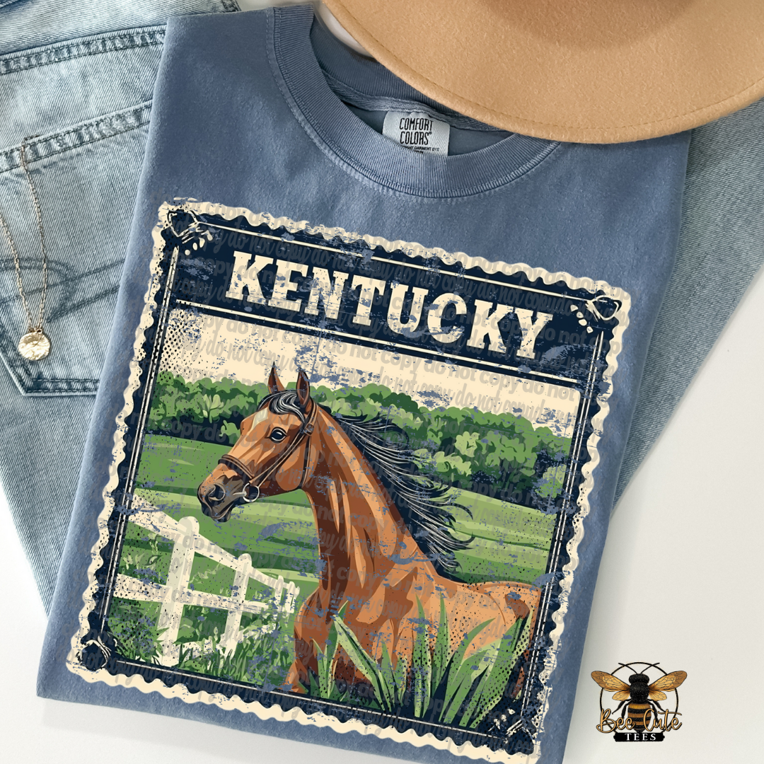 Vintage Kentucky Stamp