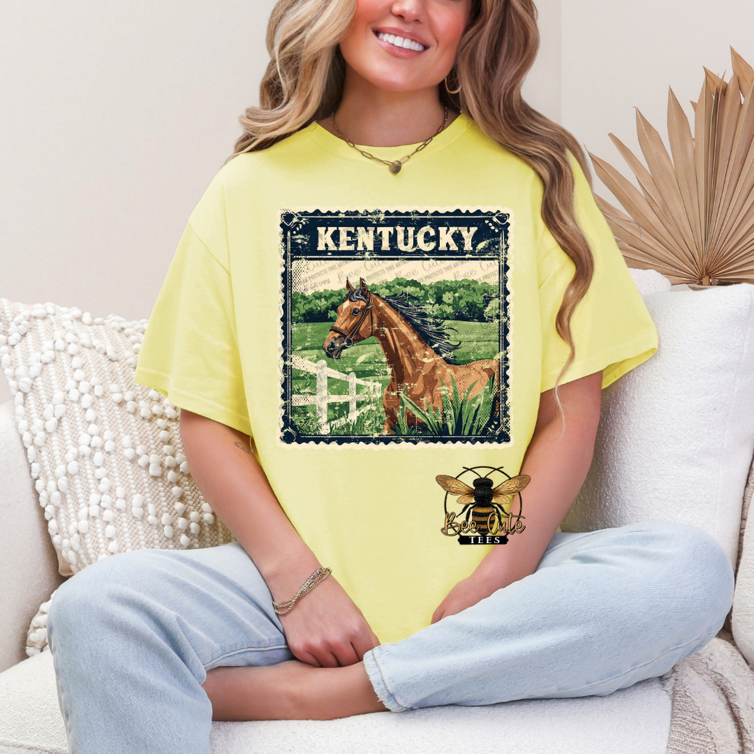 Vintage Kentucky Stamp