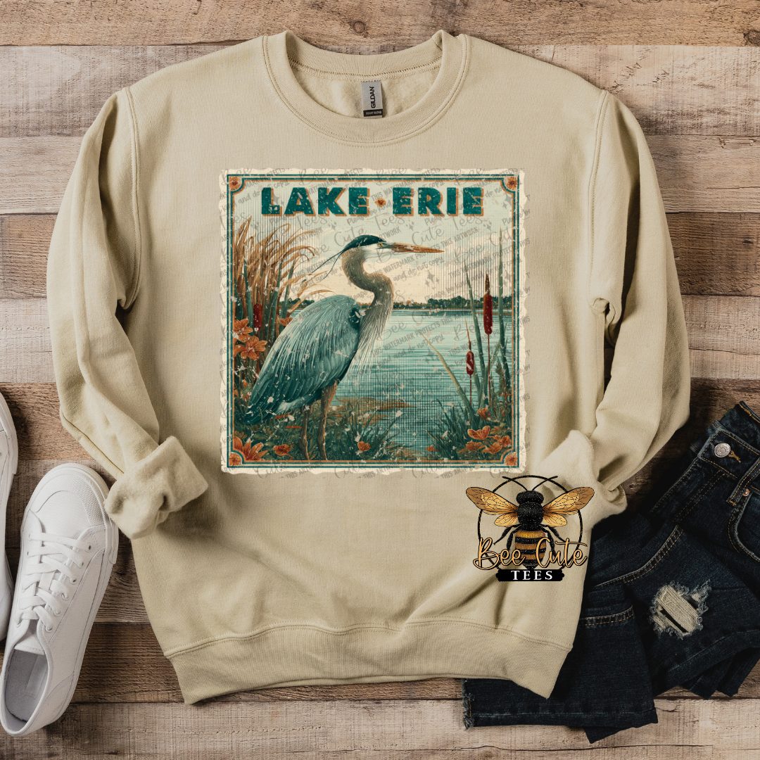 Vintage Lake Erie Stamp