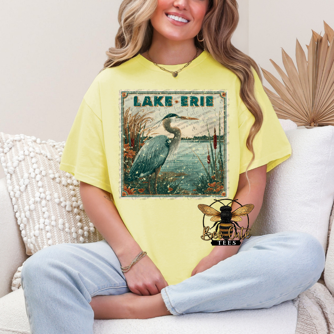 Vintage Lake Erie Stamp