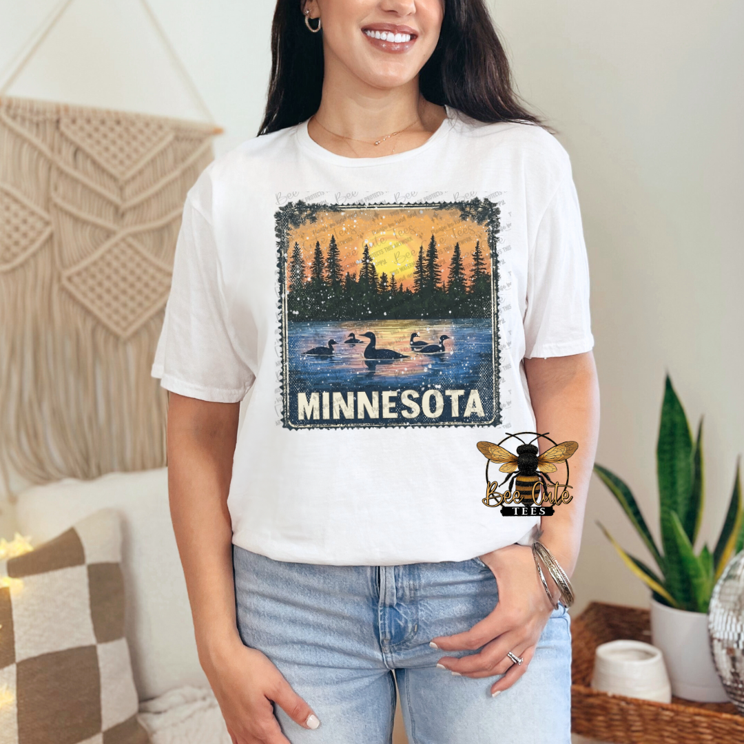 Vintage Minnesota Stamp