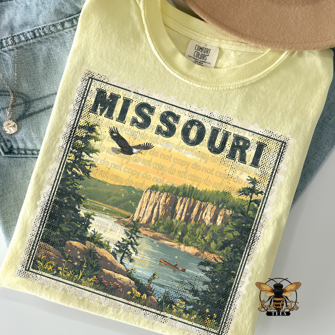 Vintage Missouri Stamp