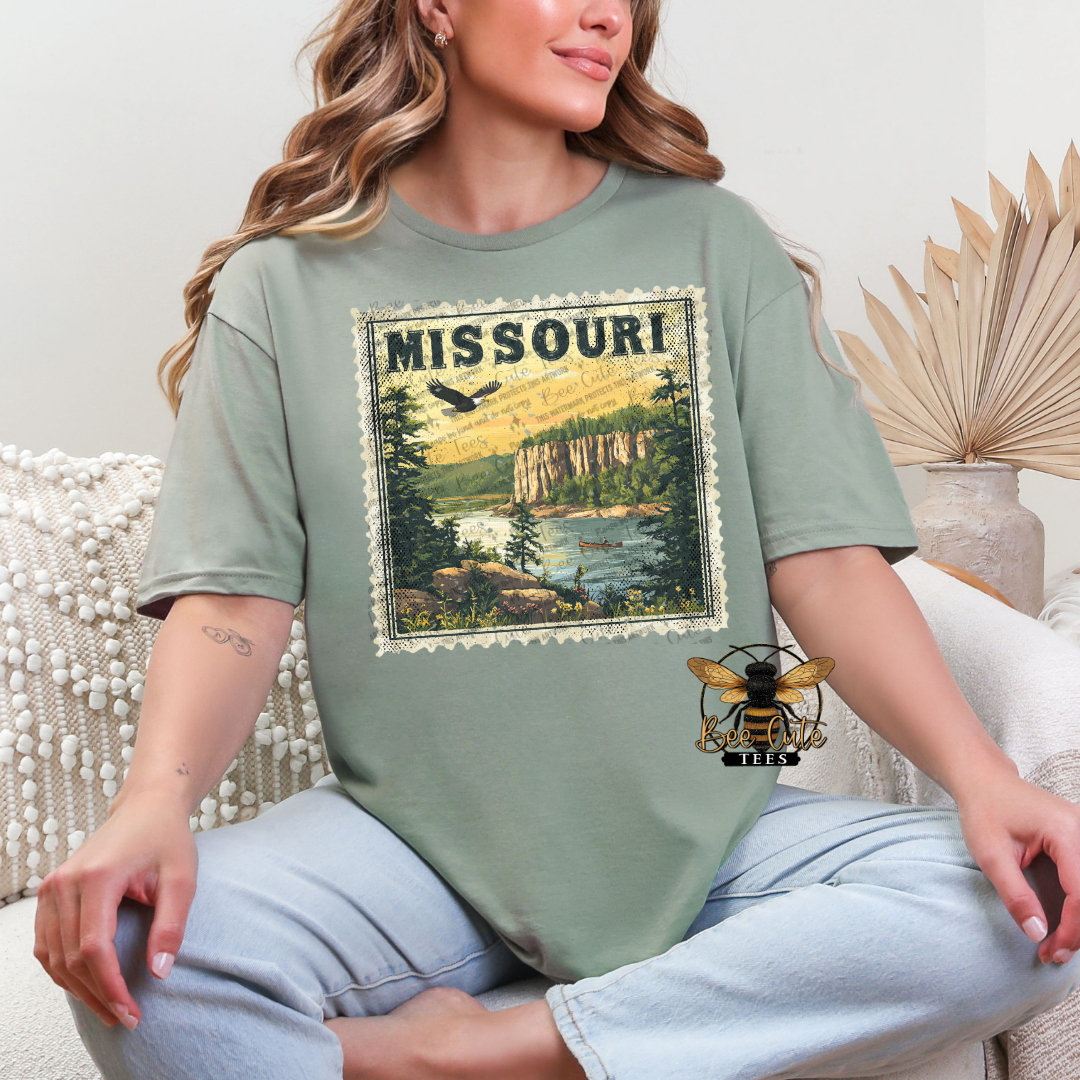 Vintage Missouri Stamp