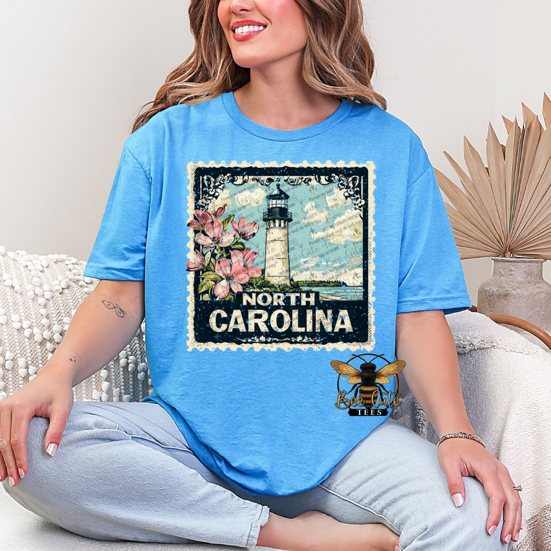 Vintage North Carolina Stamp