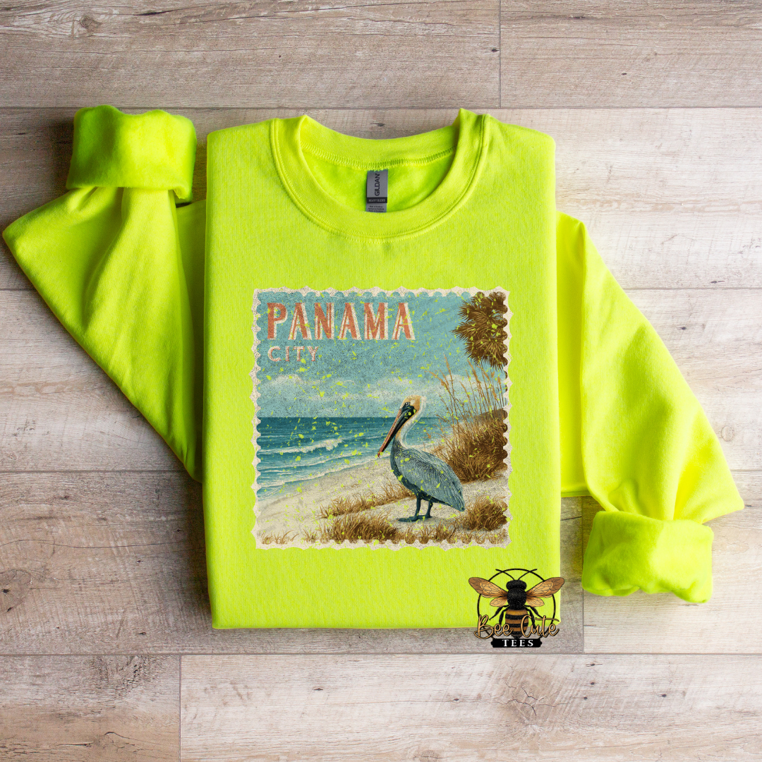 Vintage Panama City Stamp