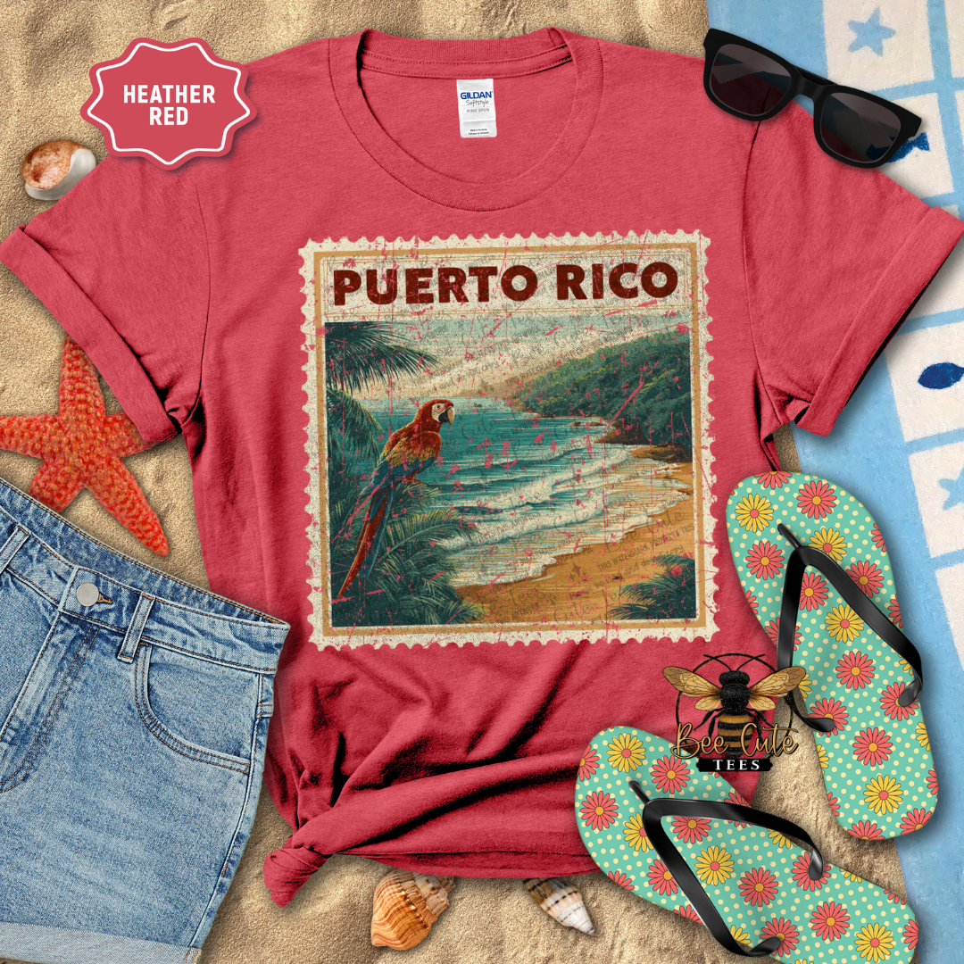 Vintage Puerto Rico Stamp