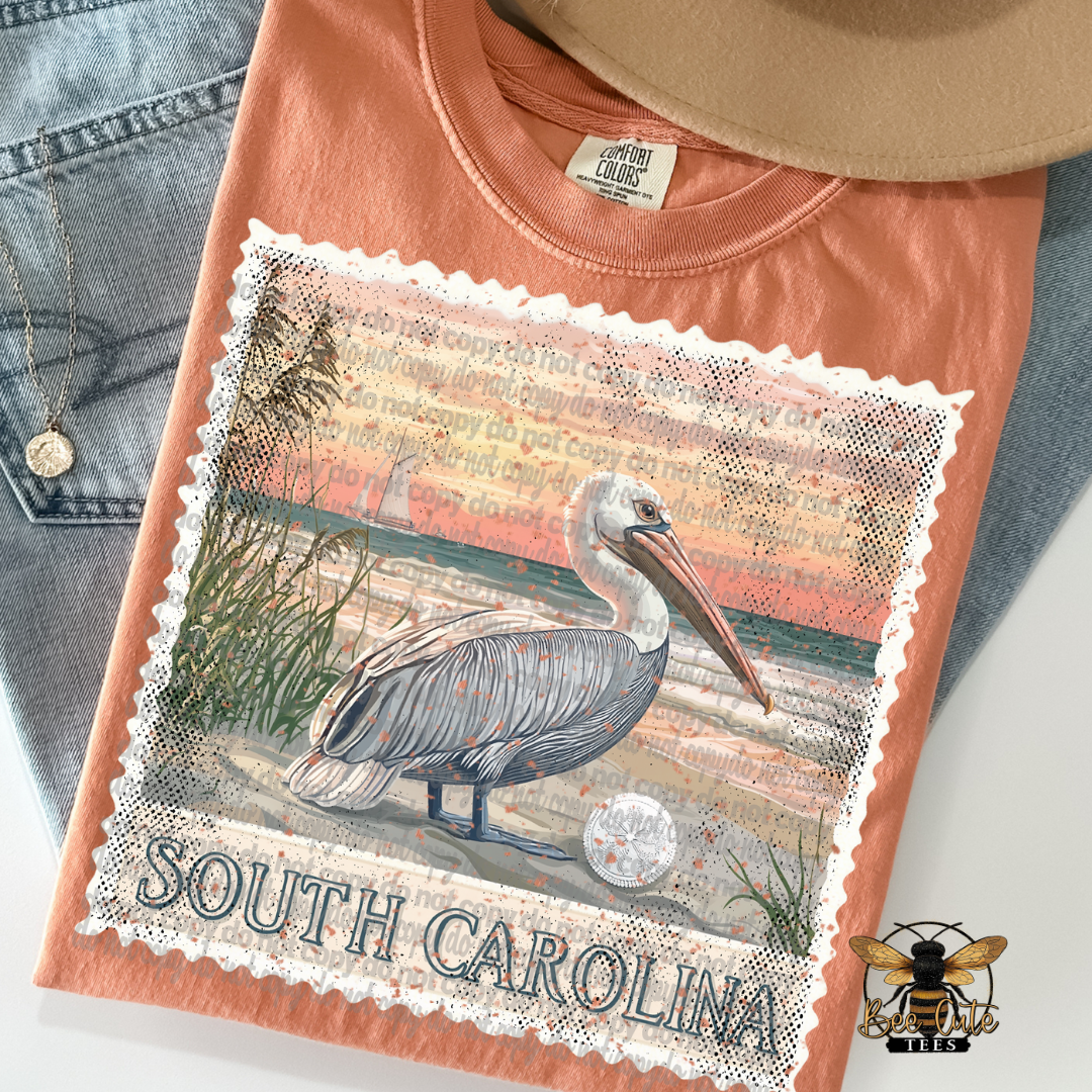 Vintage South Carolina Stamp