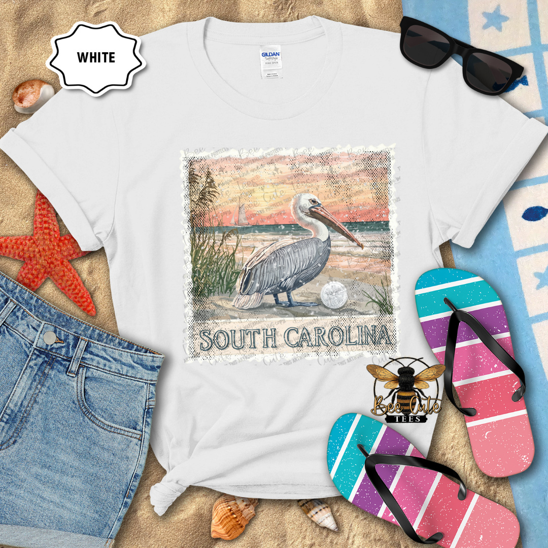 Vintage South Carolina Stamp