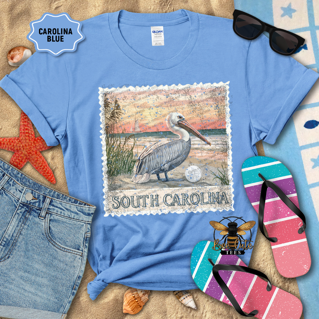 Vintage South Carolina Stamp