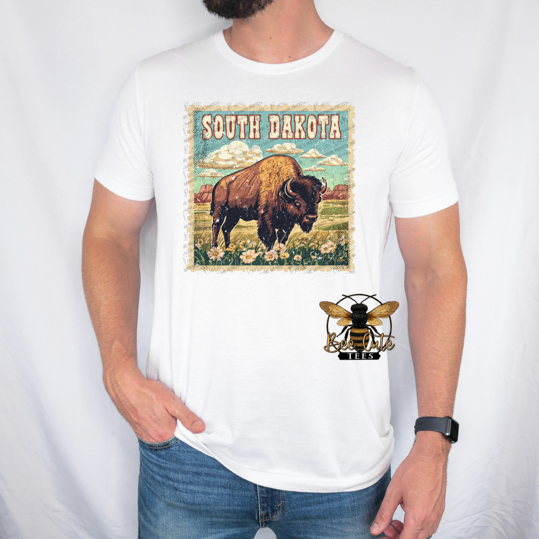 Vintage South Dakota Stamp